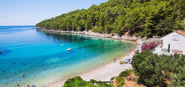 Skozanje, ostrov Hvar